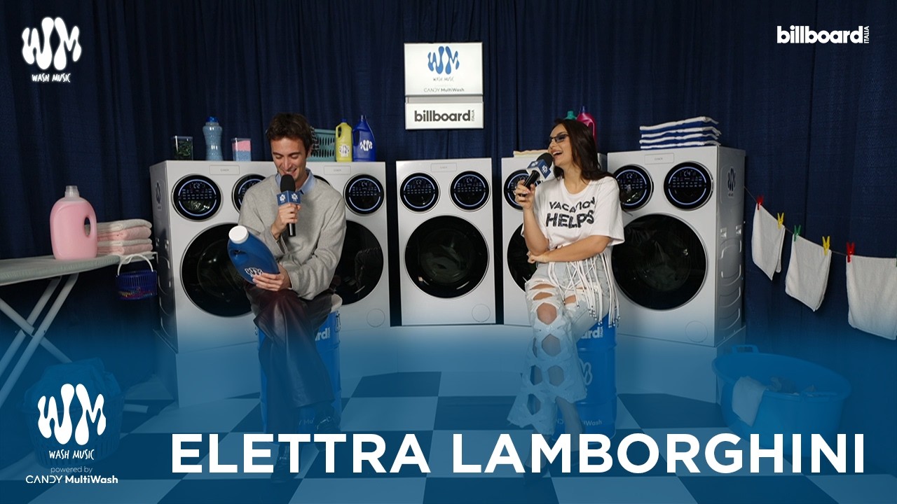 WASH MUSIC CON ELETTRA LAMBORGHINI