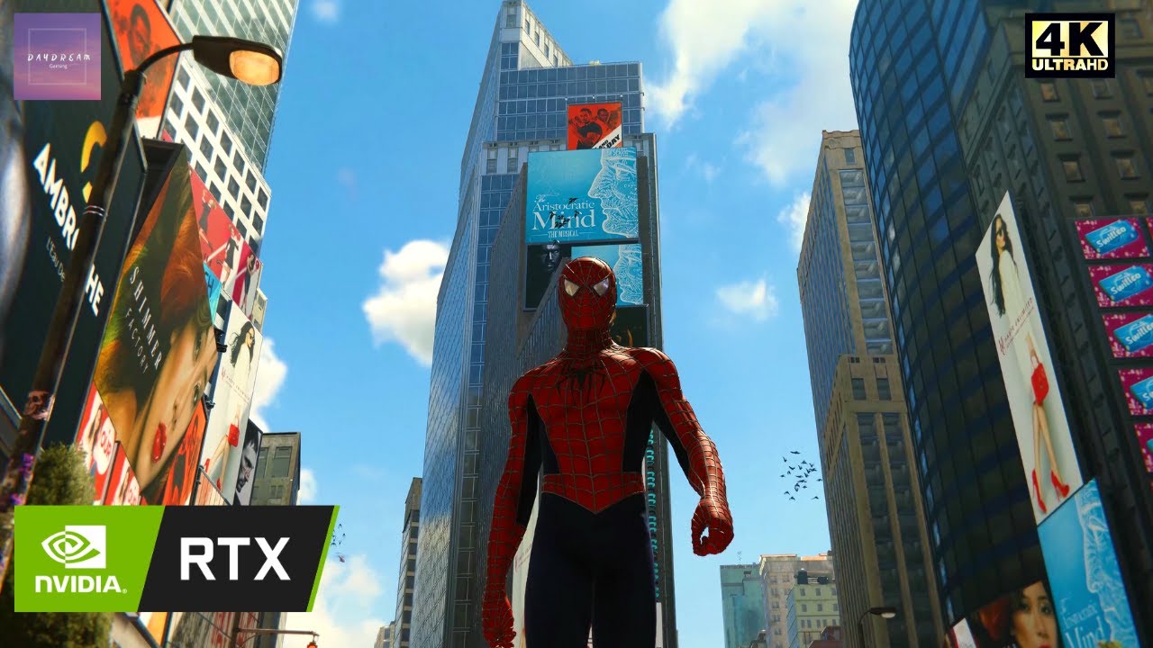 Spider-Man Remastered PC - Relaxing Walk through Manhattan, NY | 4K Max Graphics - Ray Tracing