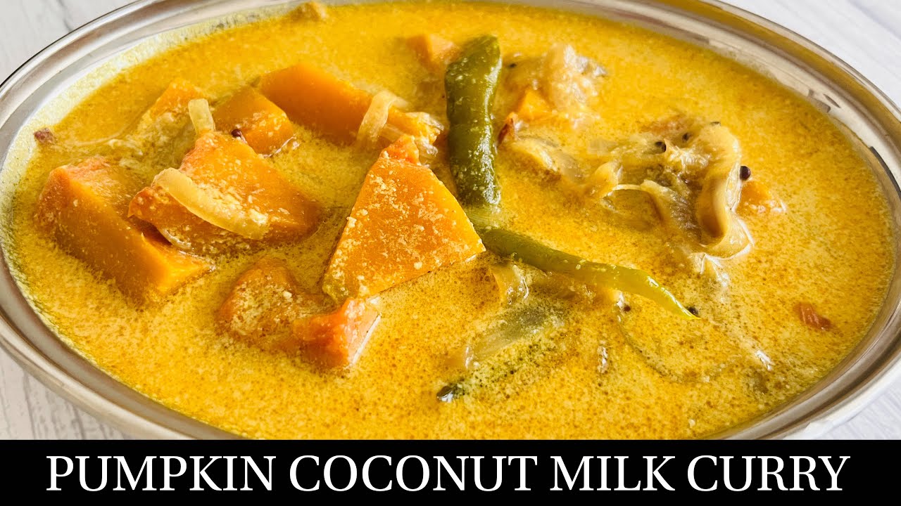 Goan Pumpkin Coconut Milk Curry Recipe | Quick & Tasty Pumpkin Curry - #Pumpkin By Natasha