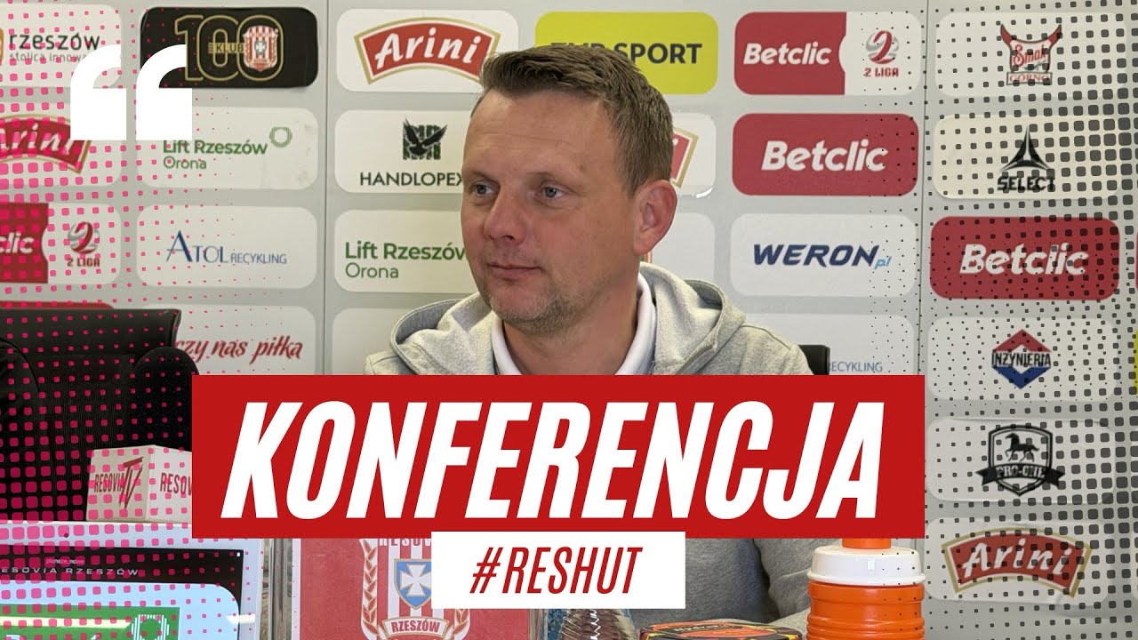 KONFERENCJA PRASOWA PO MECZU RESOVIA - HUTNIK KRAK&Oacute;W (22.02.2026)