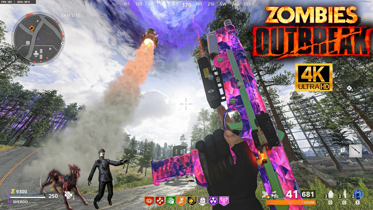 COD: Cold War Zombies Outbreak Gameplay With AMP63 🔥🔥 RTX 4090 Ultra Graphics (No Commentary)