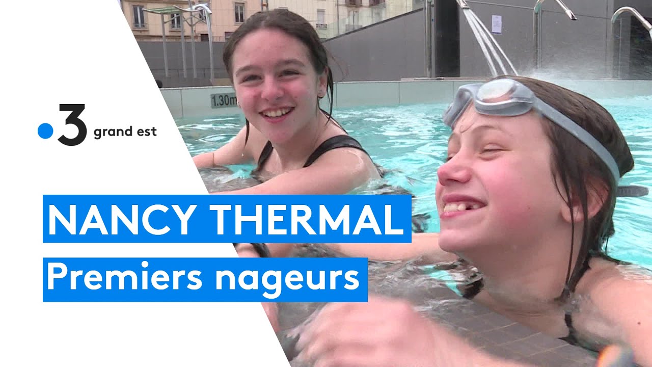 Nancy thermal : les premiers nageurs sont au rendez-vous