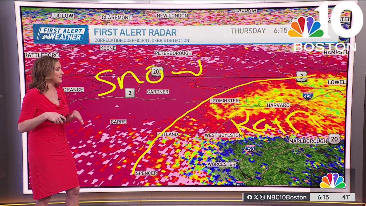 Forecast: Looking at the rain/snow line for New England's Thanksgiving storm