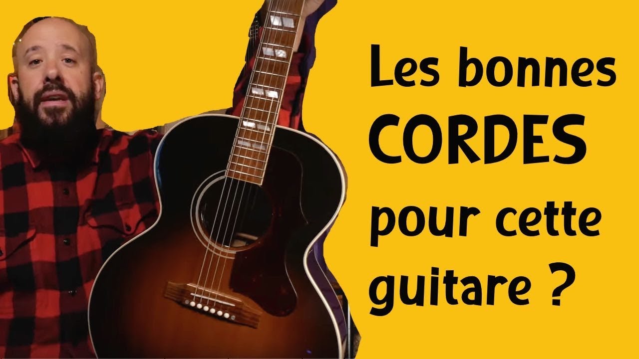 Vais-je ENFIN retrouver le son de ma Gibson J-185 ? À la recherche des bonnes cordes.