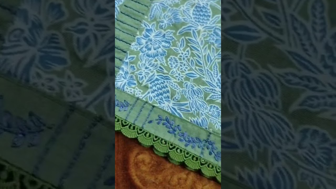 #freshdesigns #designermade #artisitic #cottoncollection #embroiderydesign #viralvideo