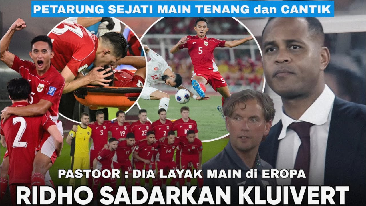 Ridho Buat Kluivert SADAR, Jay : ayo Ikut saya Ke Italia !! Trio Preman Timnas Buat Bahrain Frustasi