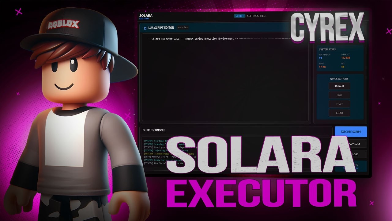Solara Executor [Новинка 2026] | Roblox x Solara Executor [Обновление] | Roblox Executor [Скачать]