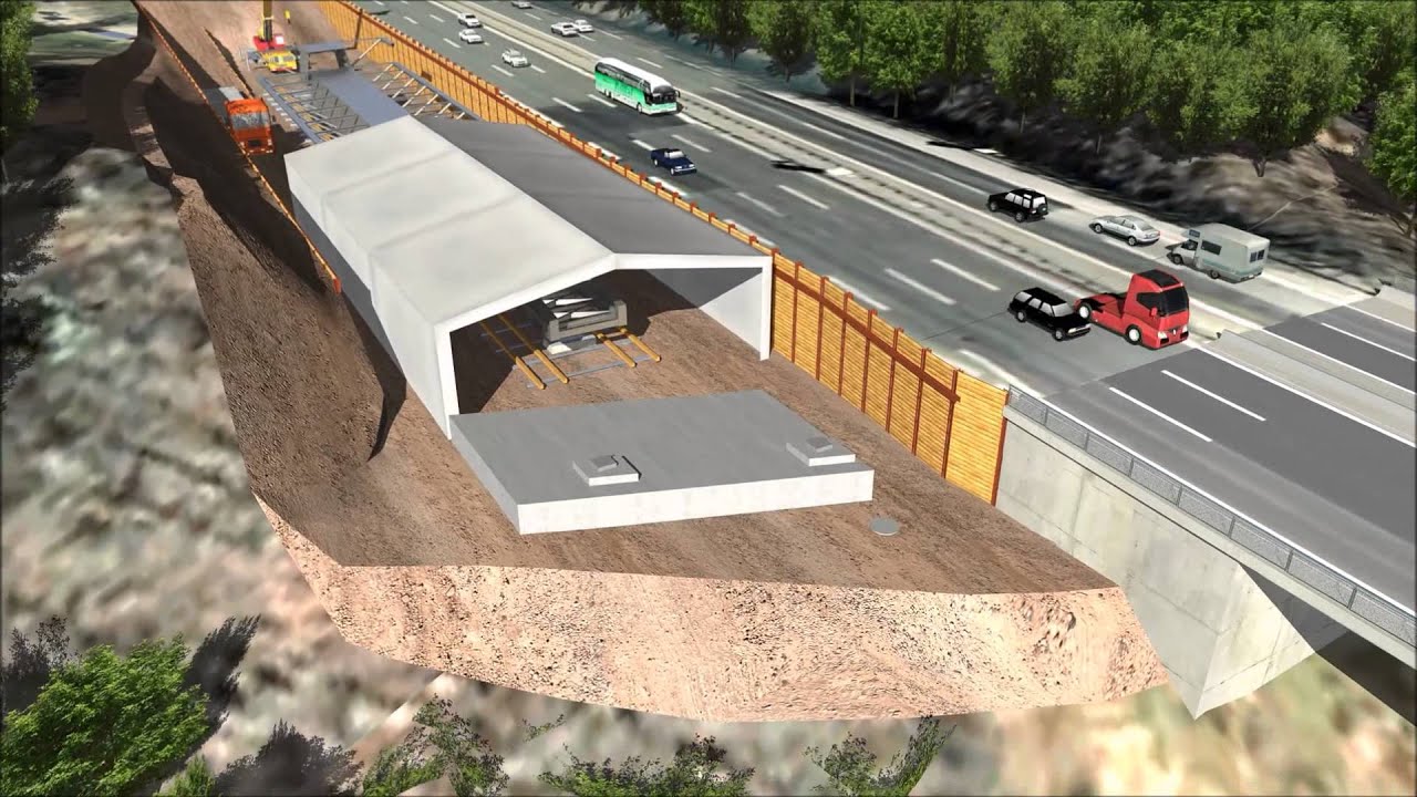 A45 Lennetalbrücke aktuelle Bausimulation