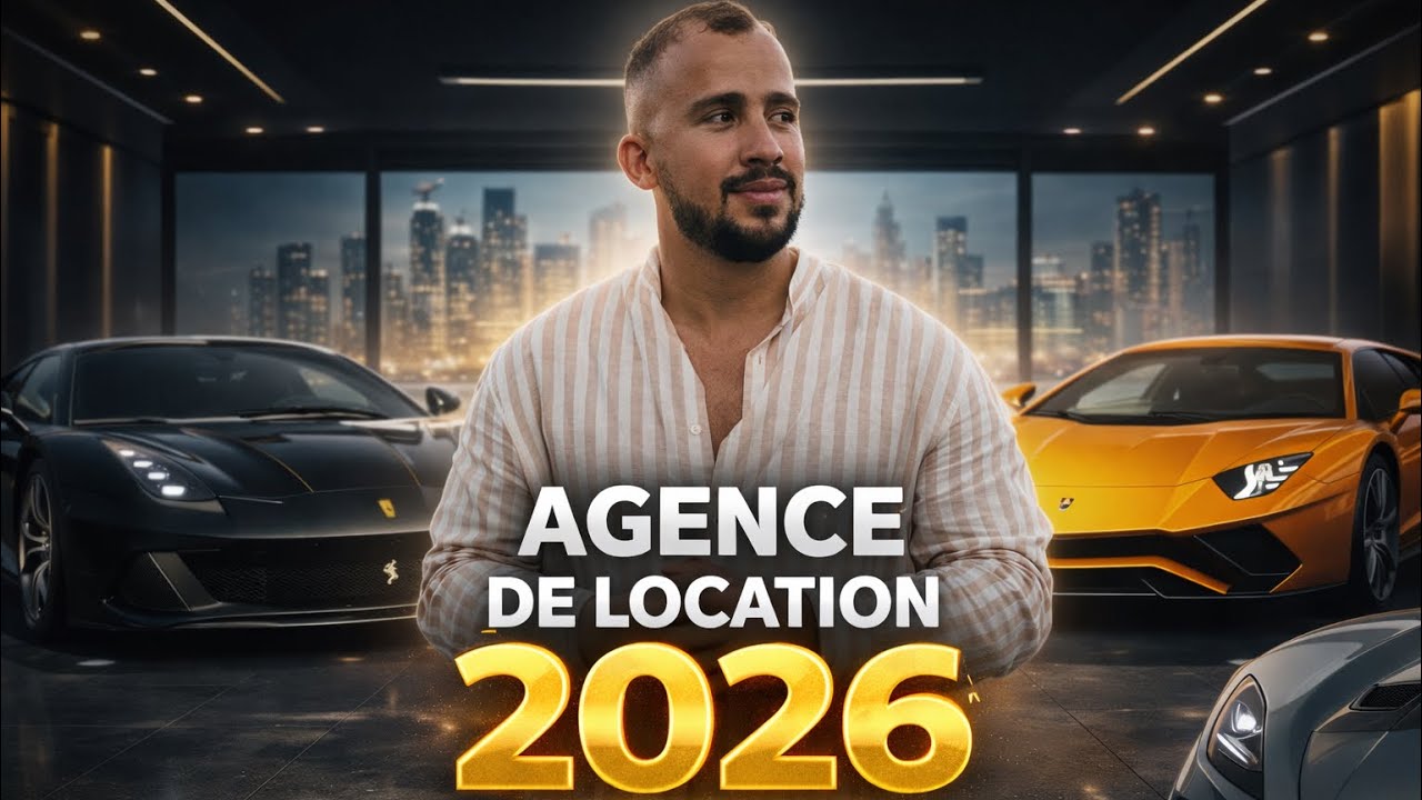 Formation gratuite : Lancez votre agence de location de voitures en 2026 ( Sans gros capital )