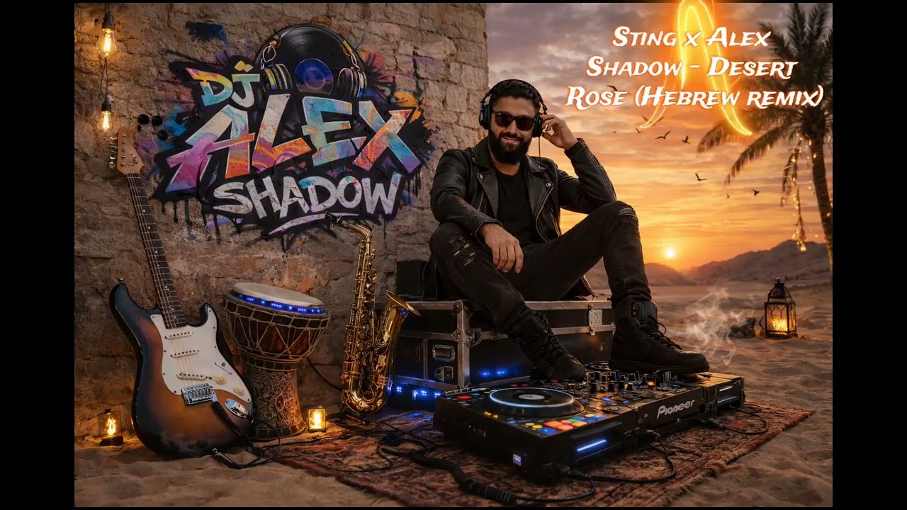 Sting x Alex Shadow - Desert Rose (Hebrew Remix) #music #dj #remix #musica 