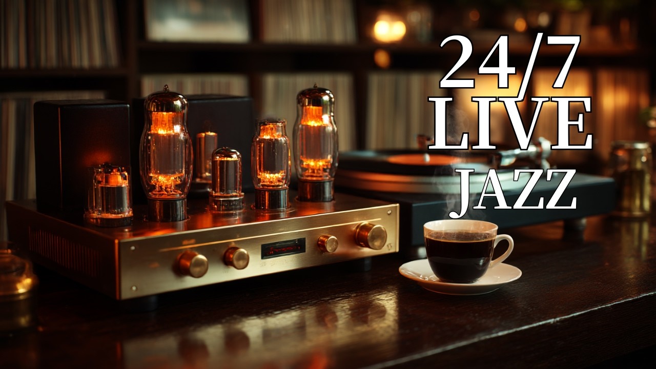 【LIVE】Tonight, with the finest tones. 24-hour Jazz Lounge for adults / Hi-Fi Sound