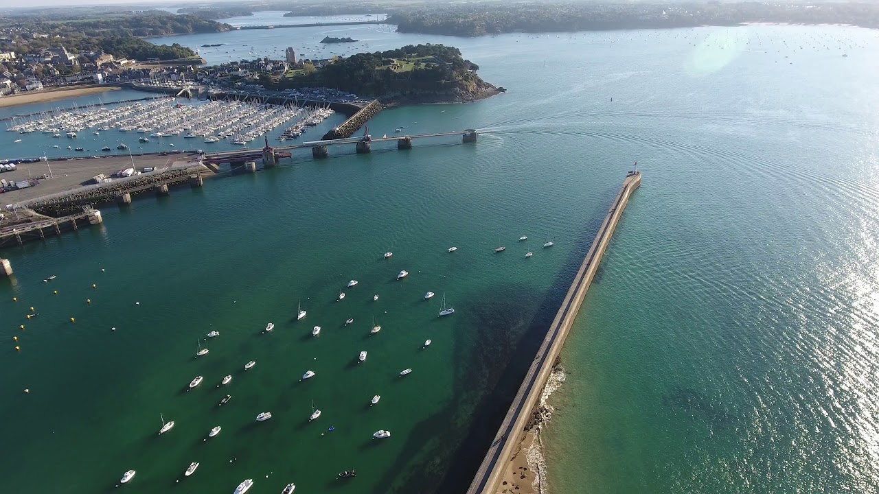 Saint Malo a Saint Servan by Drone