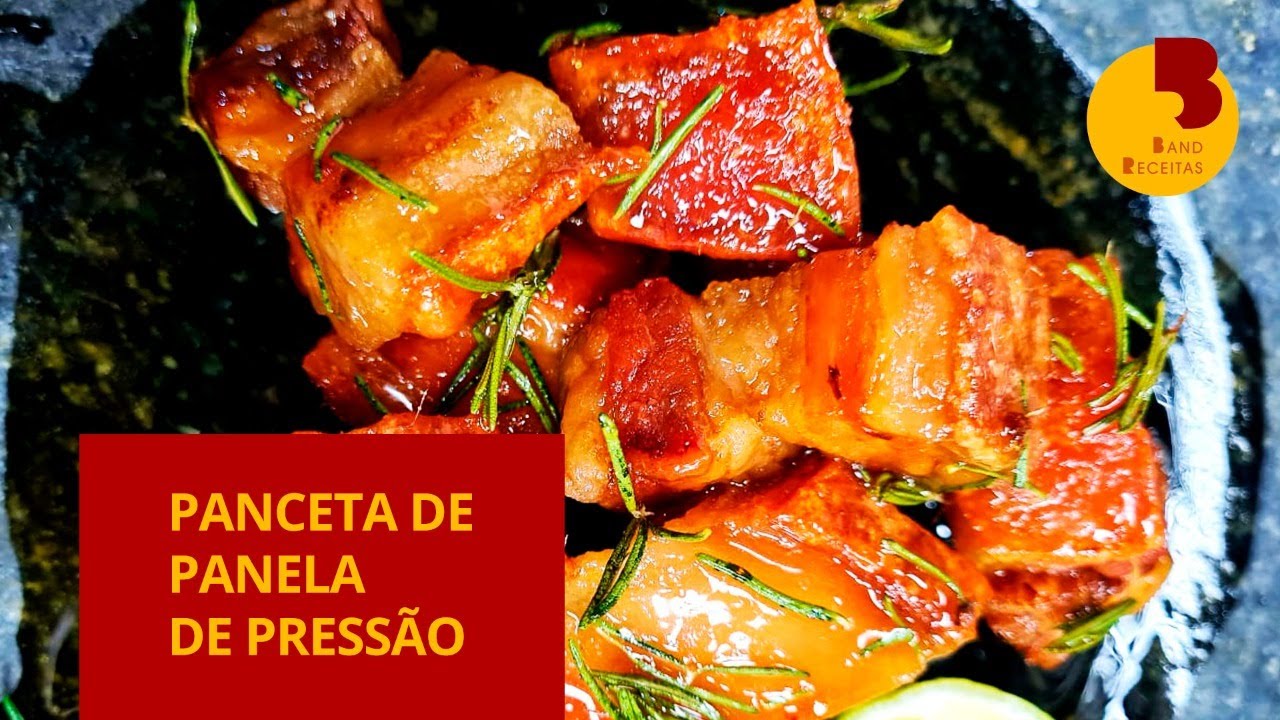 Como fazer panceta na panela de press&atilde;o | Chef Edu Guedes | The Chef
