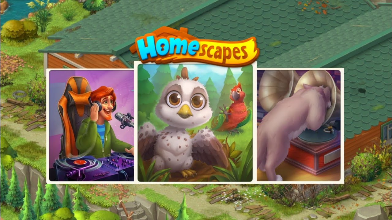 Homescapes - Rock House Unlocked - Day - 1 - 2