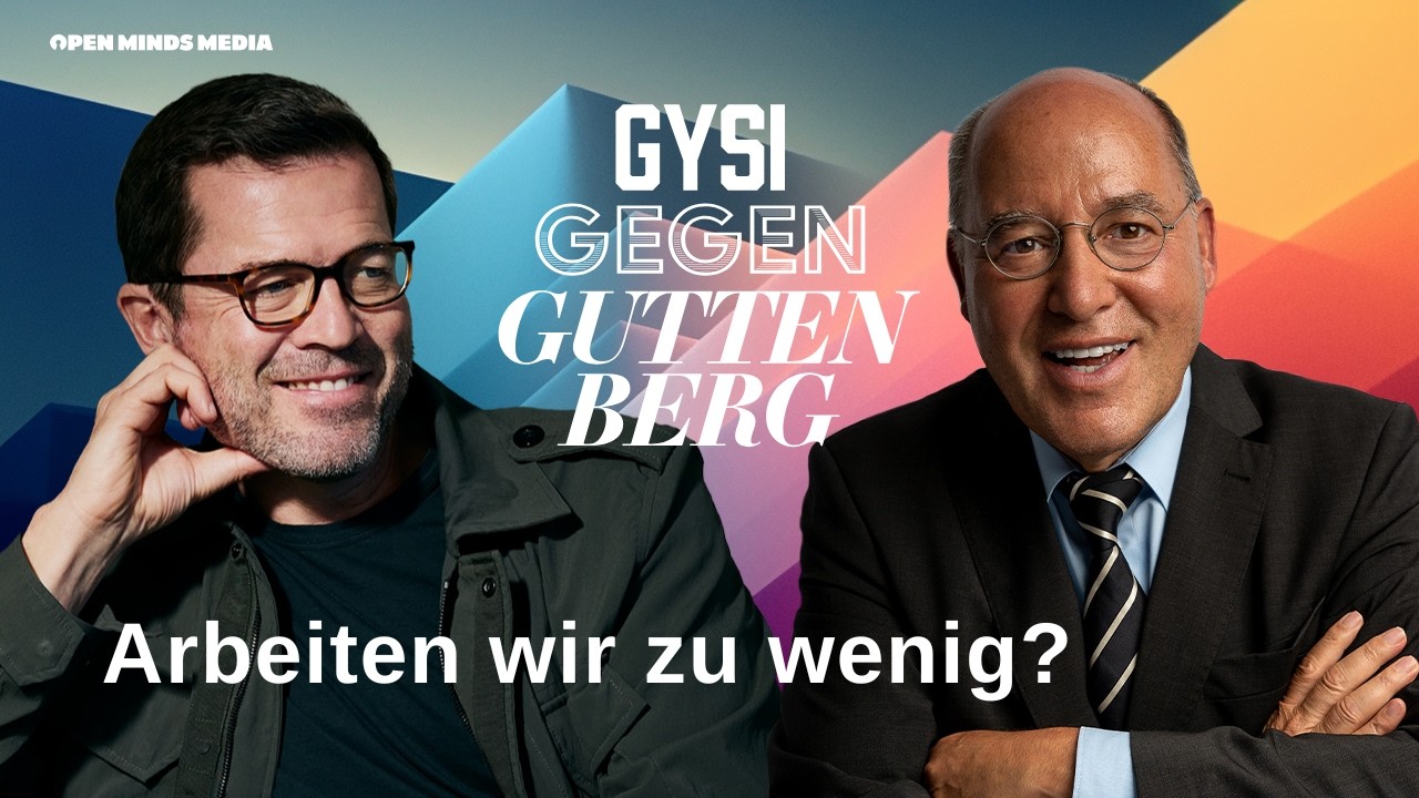 #148 GGG Arbeiten wir zu wenig? | Gysi gegen Guttenberg