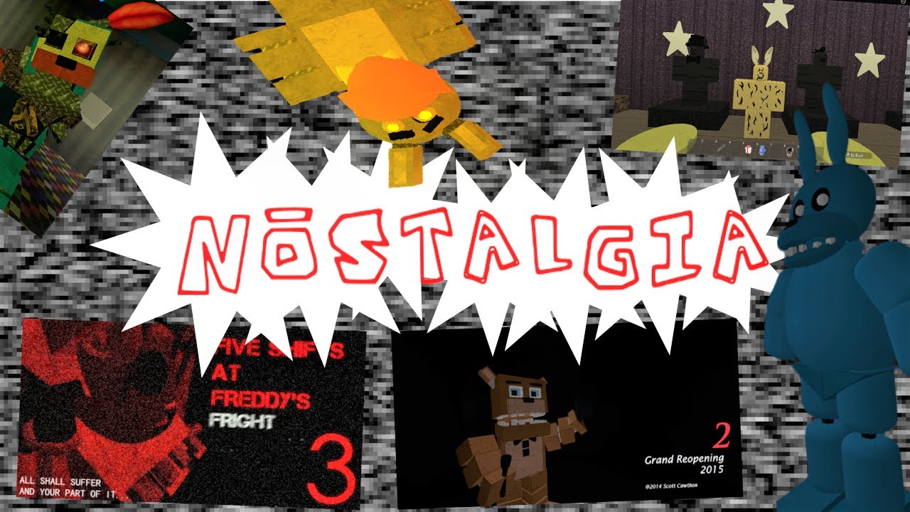 The Old Roblox FNAF Games From My Childhood
