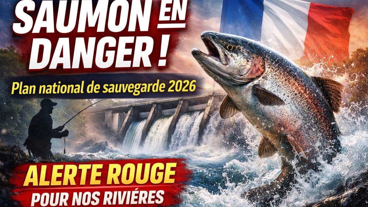 La p&ecirc;che de loisir face au saumon, l&rsquo;alerte rouge pour sauver un poisson mythique de nos rivi&egrave;res!