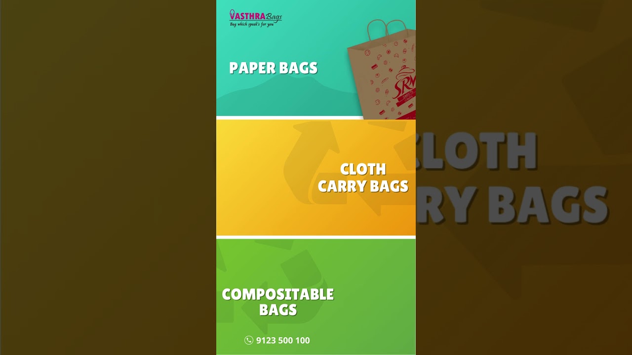 Sweets and Bakeries Cloth Carry Bags | Multi Colour Printed Cotton Carry Bags | VASTHRA BAGS
