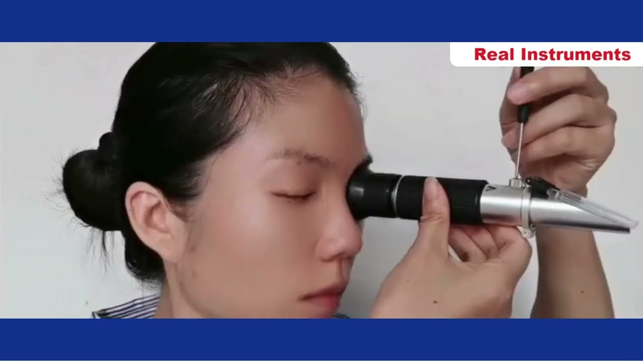Real Instruments Hand Refractometer || How To Use Hand Refractometer