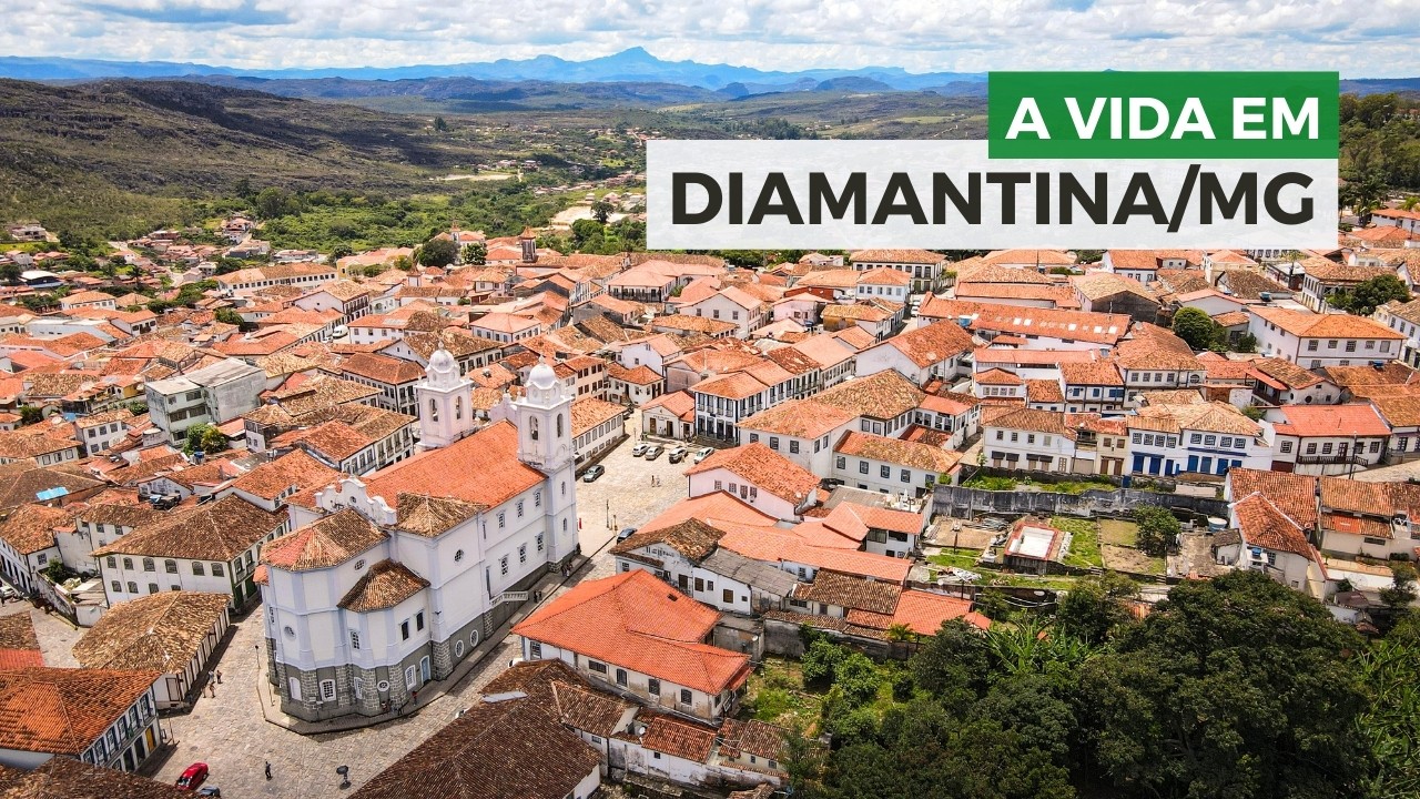 DIAMANTINA, uma bela cidade HISTÓRICA do Brasil!