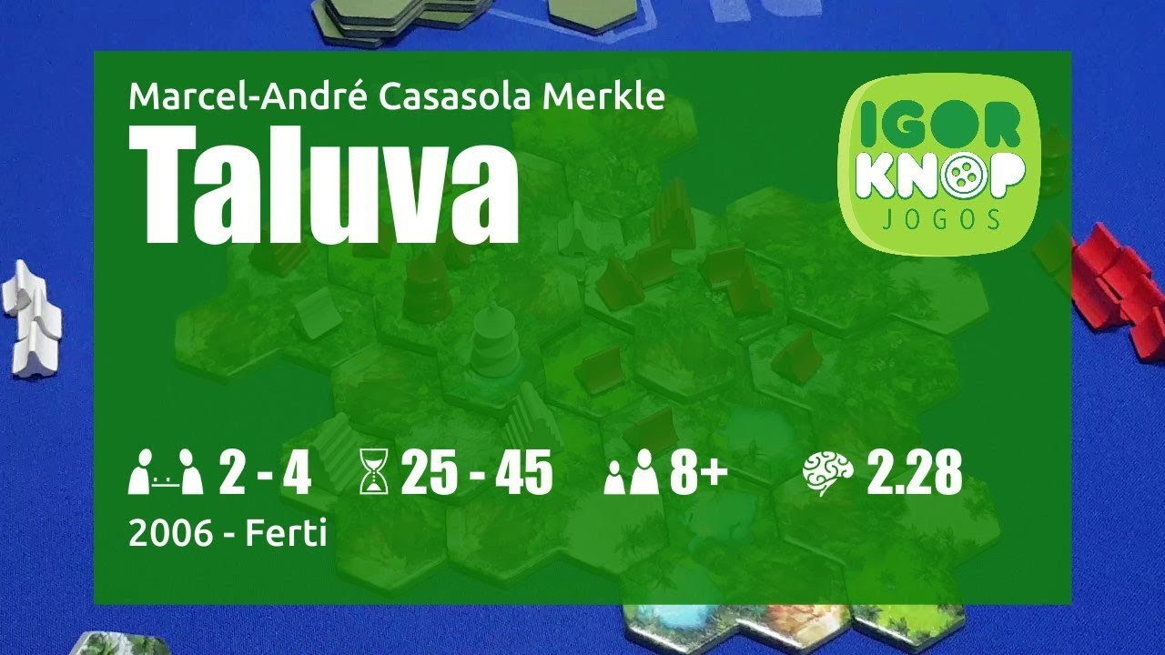 Taluva: partida completa passo a passo e em português