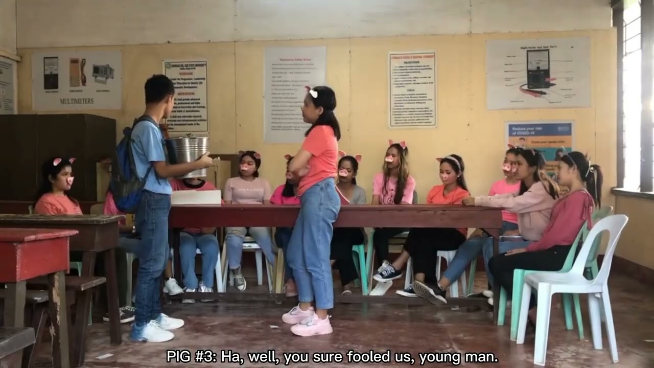 THE 12 ANGRY PIGS |ONE ACT PLAY GROUP 1 BSED ENGLISH 2A