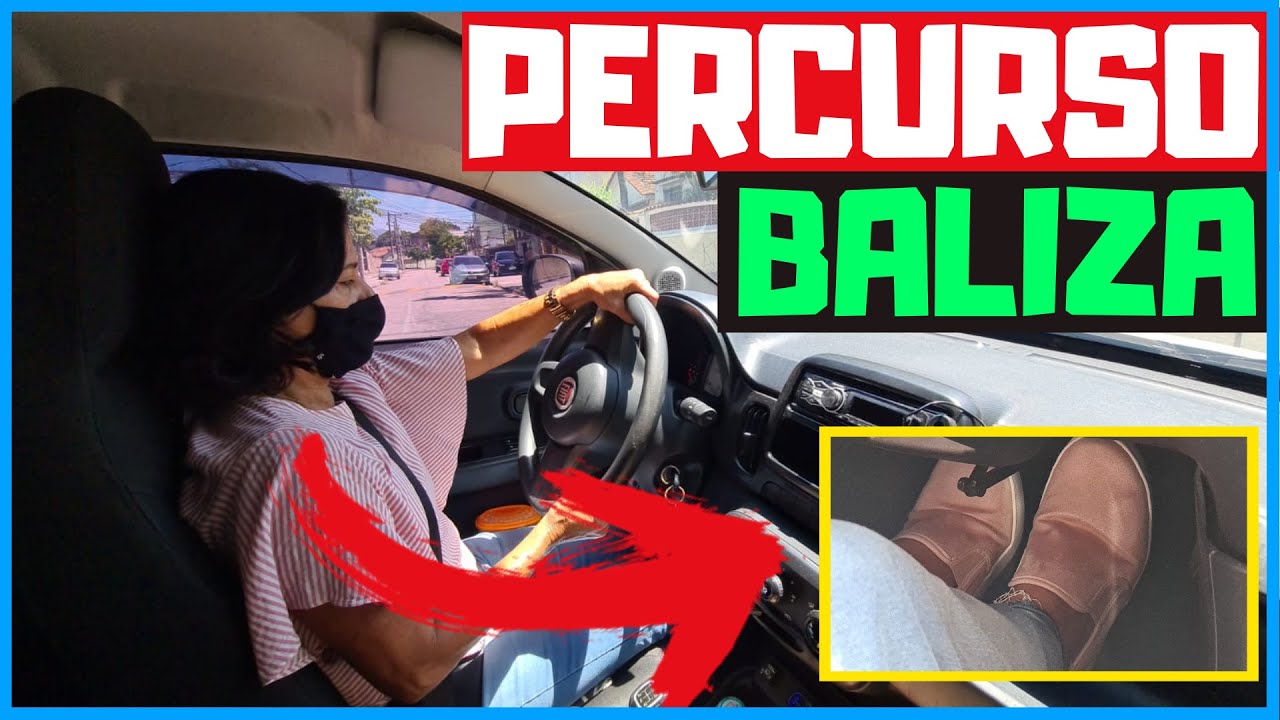 TREINO DE BALIZA COM PERCURSO - DR.VOLANTE AUTO ESCOLA CONTROLE DE EMBREAGEM VOLANTE E CURVAS