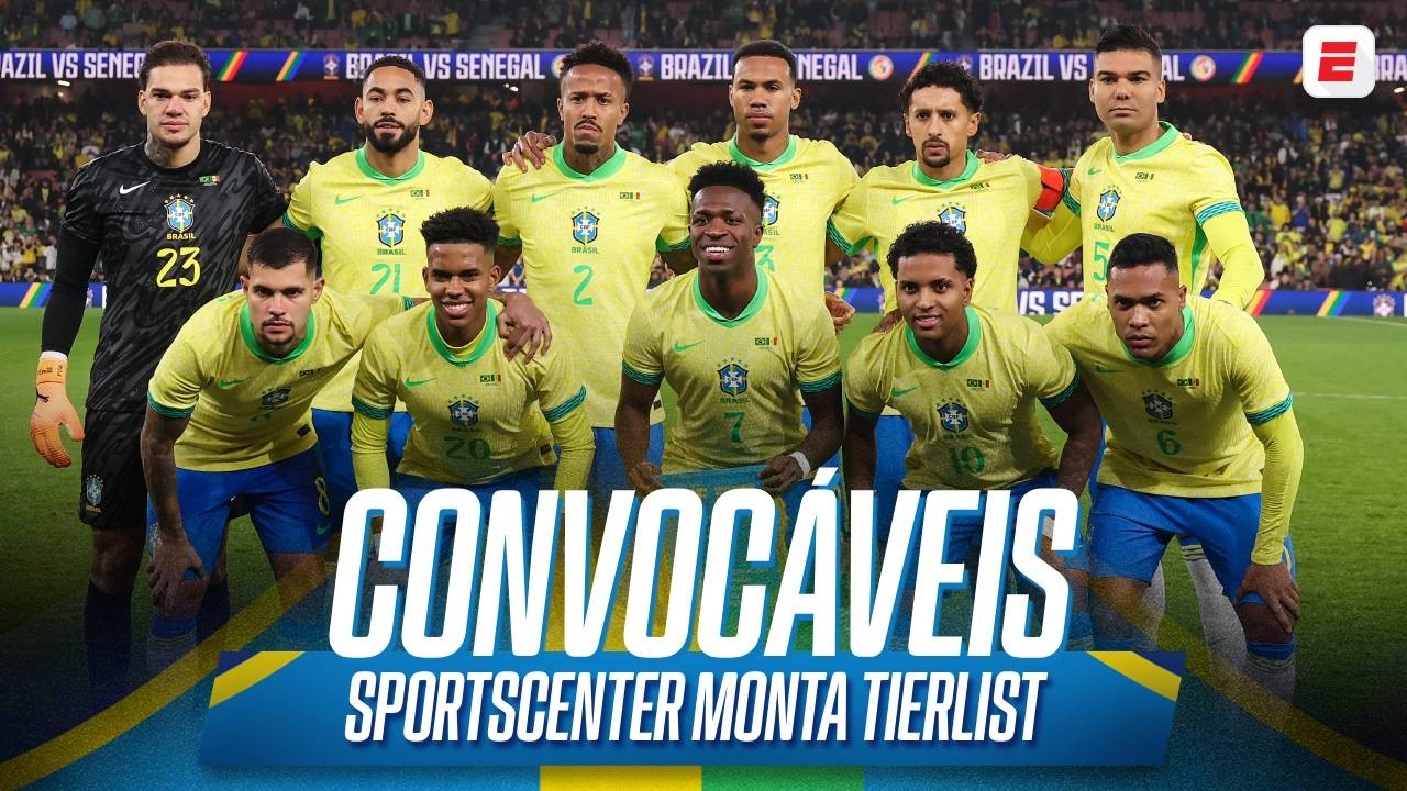SELEÇÃO: QUEM MERECE ESTAR NA LISTA FINAL PARA A COPA DO MUNDO? SC MONTA TIERLIST!