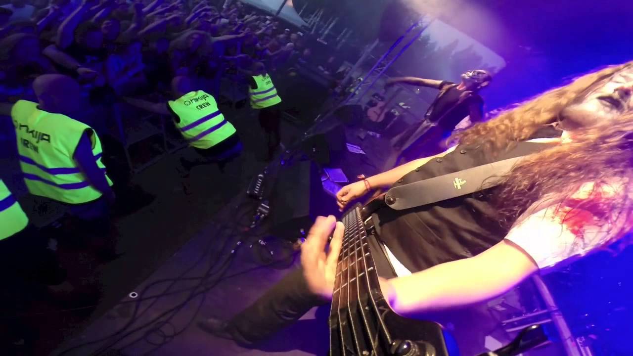 Skitarg - Jag Bryter Nacken Av Din H&auml;st (Basscam at Metallsvenskan 2014)