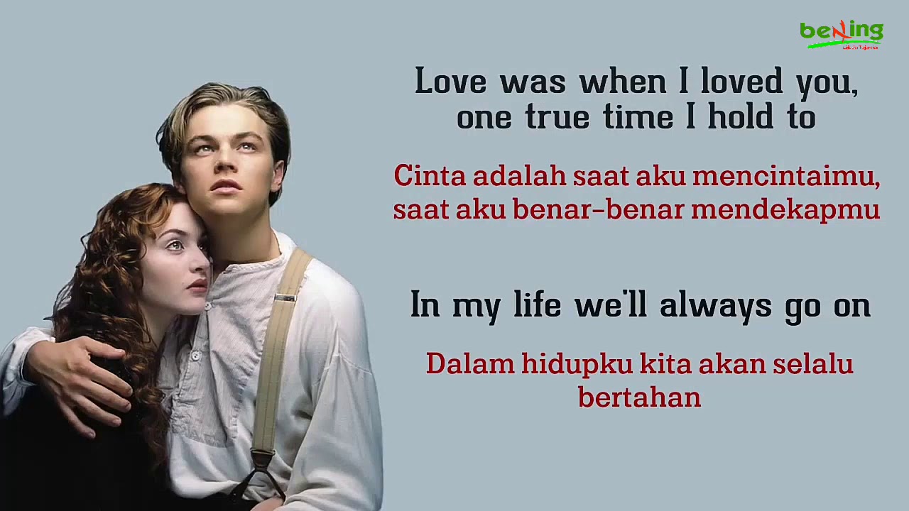 Celine Dion - My Heart Will Go On - Lirik dan Terjemahan