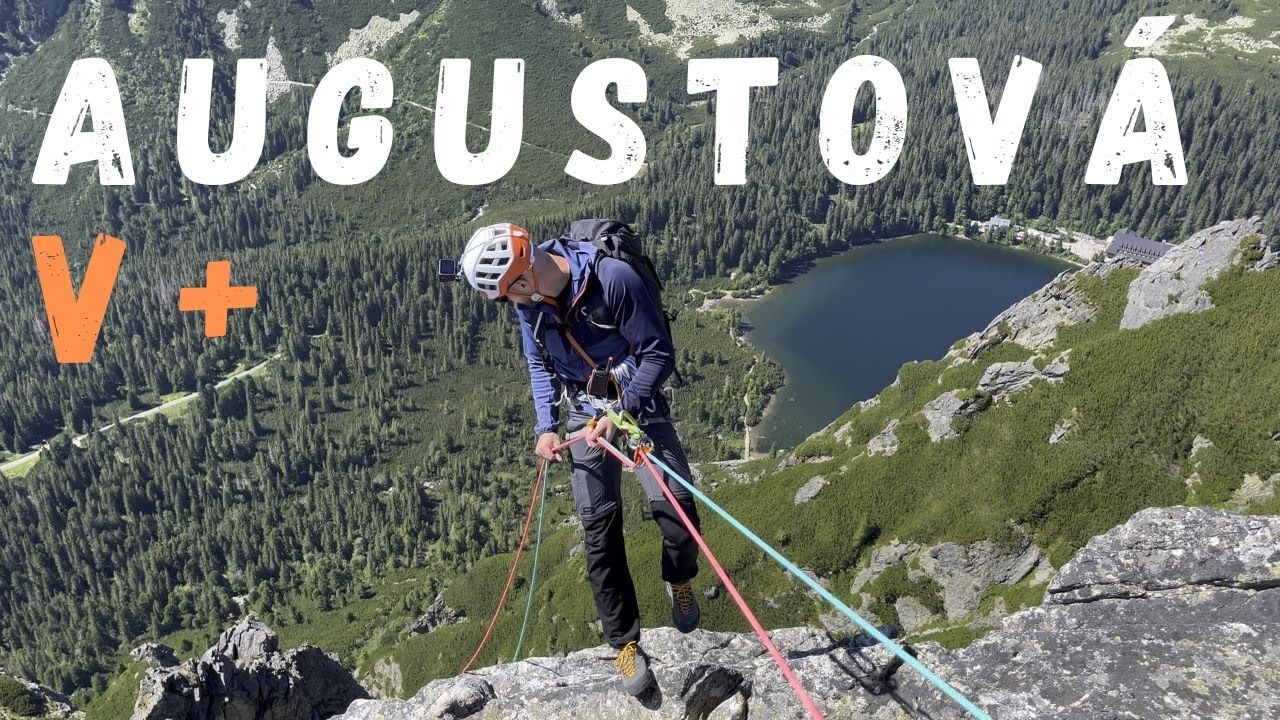 Tatry Słowackie, Augustová V+ 180m, Wspinaczka Wielowyciągowa | Galeria Osterwy
