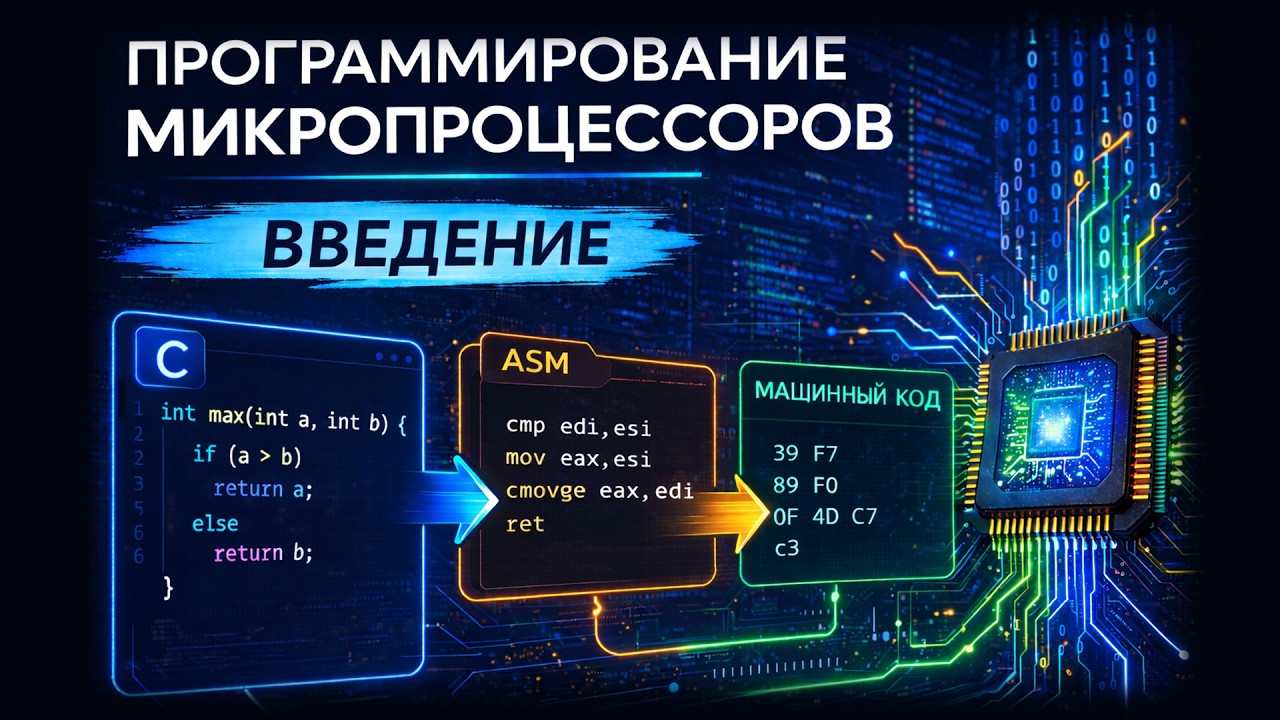 1. Программирование микропроцессоров: введение | Программирование микропроцессоров 2026