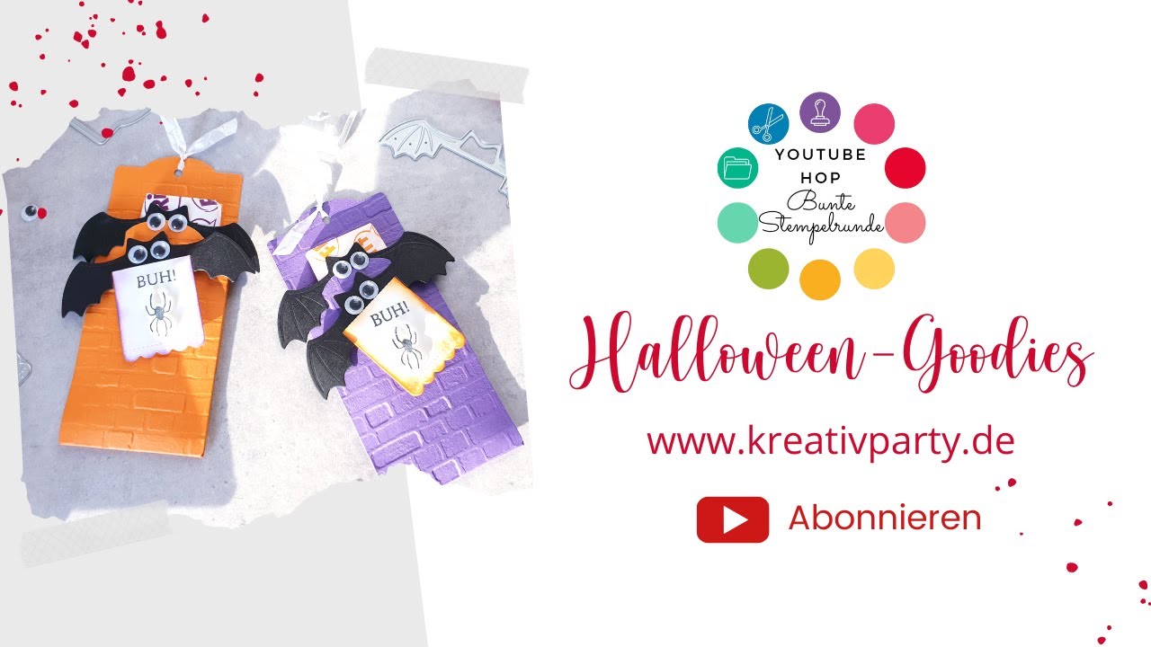 Goody zu Halloween, Video-Hop von der bunten Stempelrunde