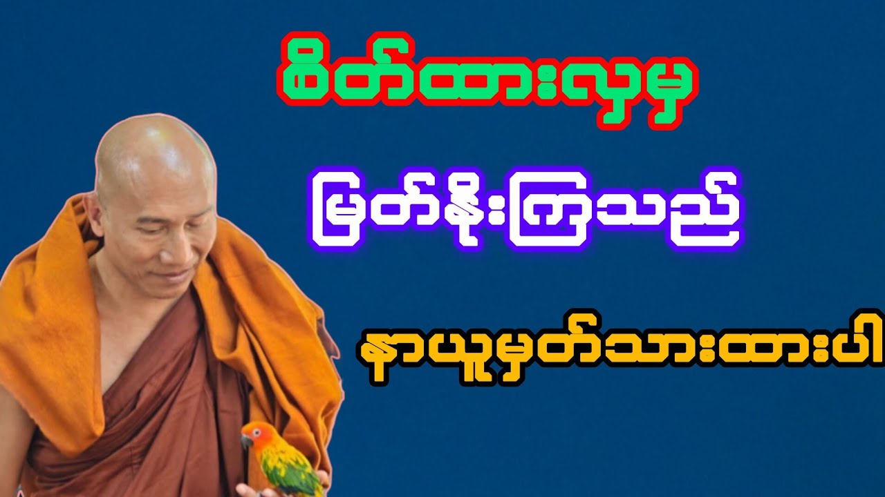စိတ်ထားလှမှ မြတ်နိုးကြသည်(သစ္စာရွှေစည်ဆရာတော်)
