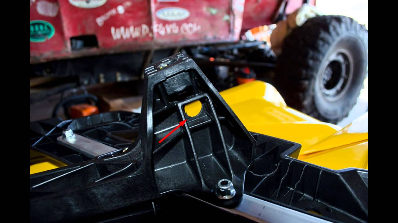 Can-Am G2 Outlander 1000XT ATV Front & Rear Rack Removal