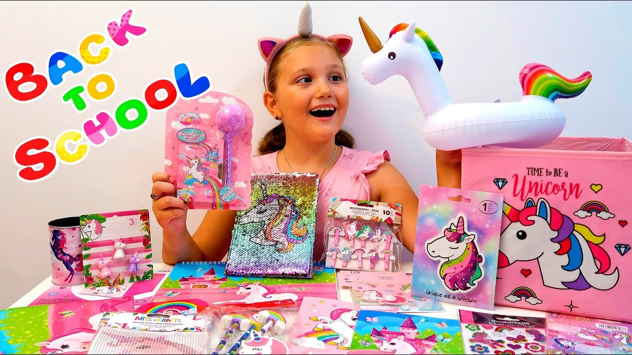 Cumparam Rechizite doar cu 🦄 UNICORNI Back to school