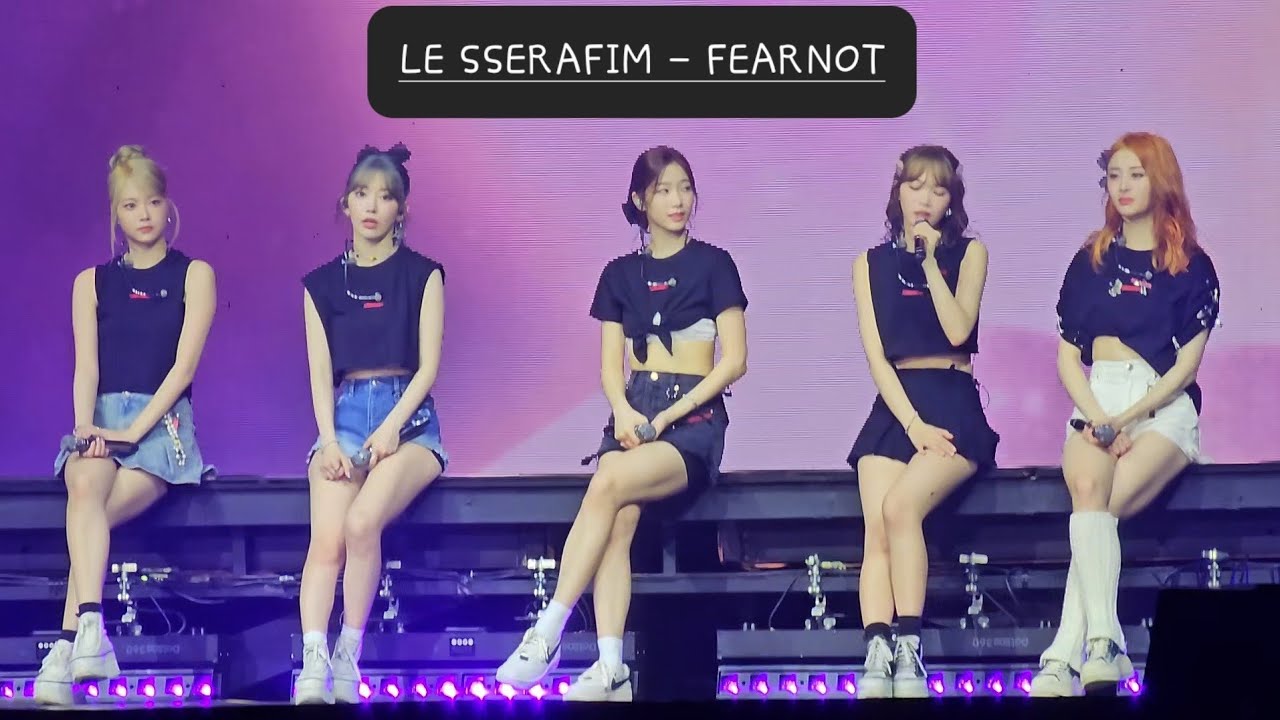 LE SSERAFIM - FEARNOT Encore (Flame Rises Jakarta 231003) [FANCAM HD]