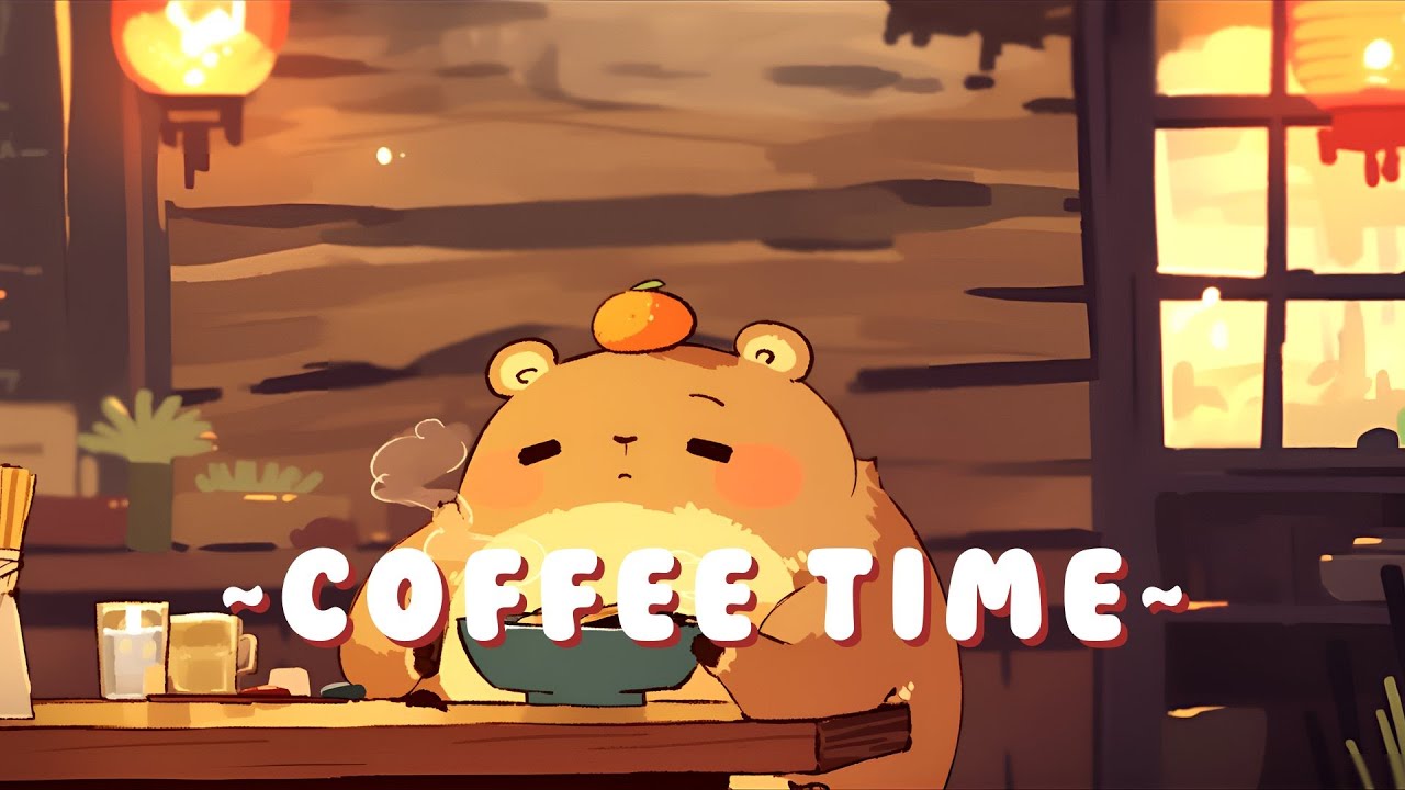 [1 Hour] Capybara Lofi Zone - Lofi Hip Hop for Studying ~ Tranquil Mood ~ 📚 🎵