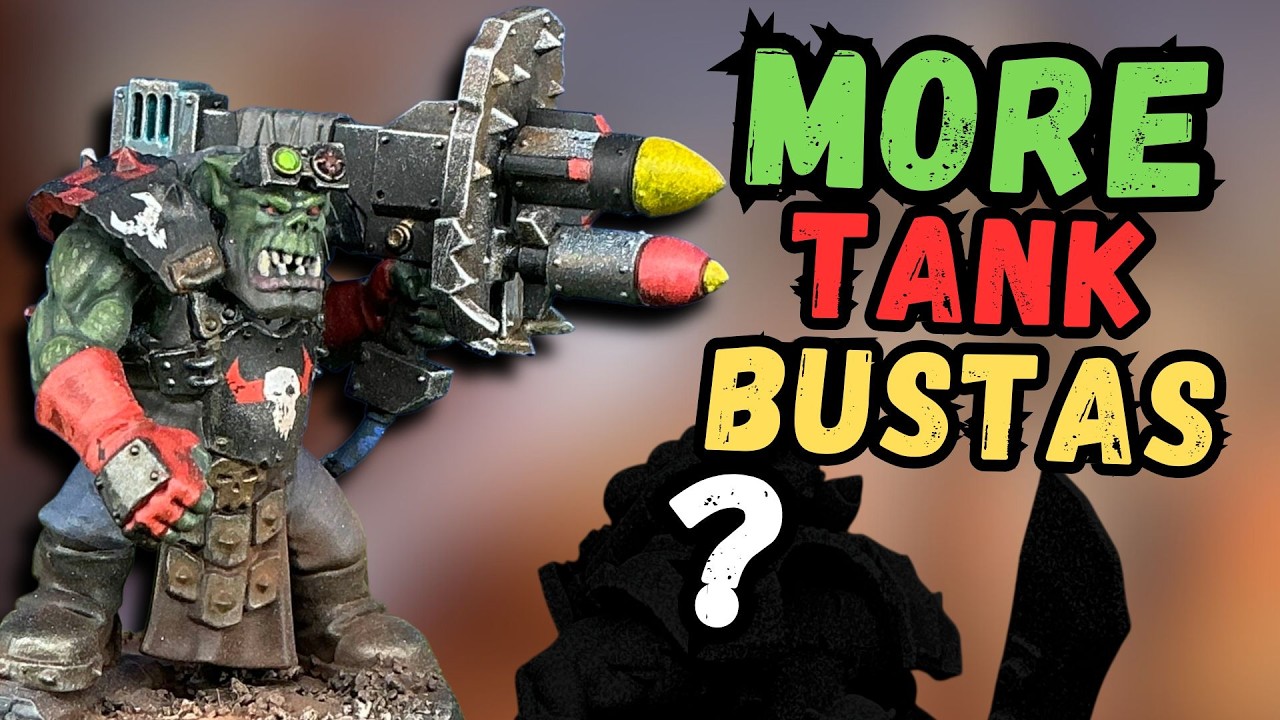 Kitbashing MORE Tankbusta Orks! (And How To Paint Ork Flesh)