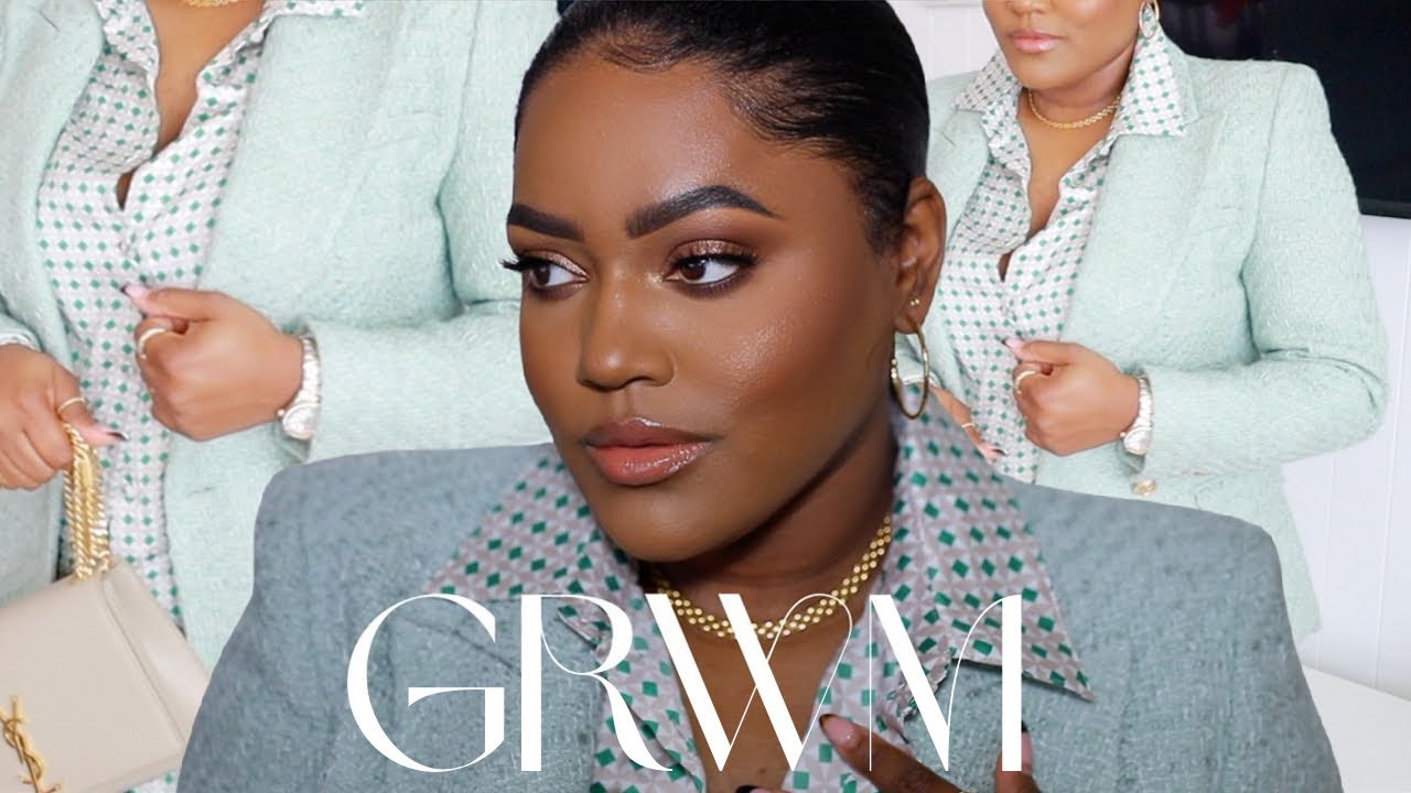FULL GRWM | MAKEUP, OUTFIT, HAIR + FRAGRANCE