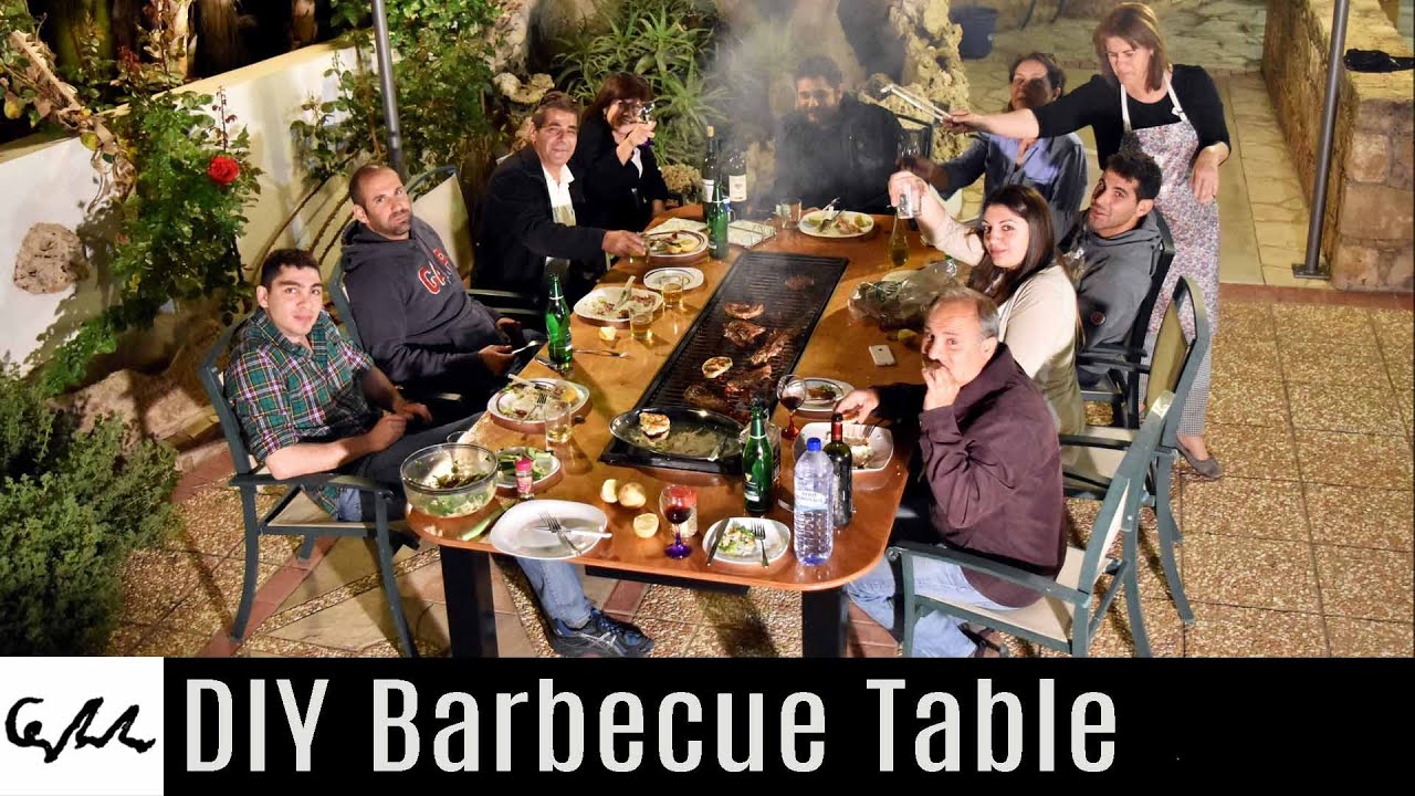 DIY Barbecue Table