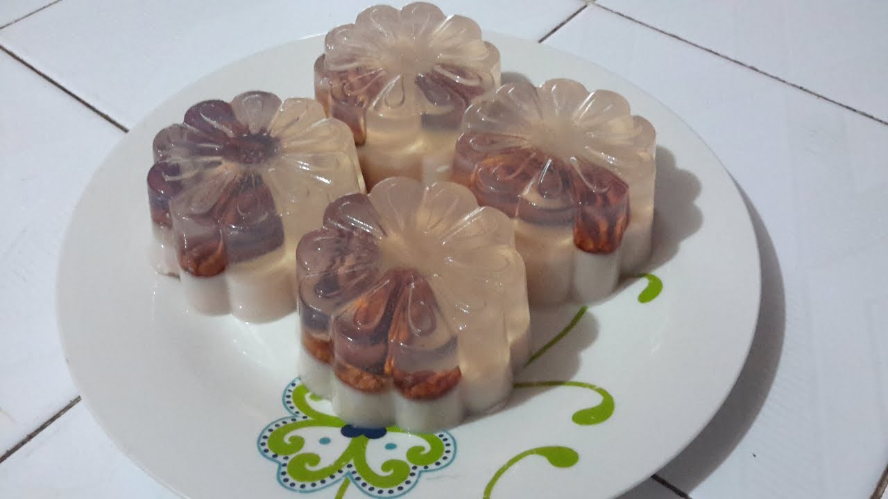 Gelatina de anis con nuez