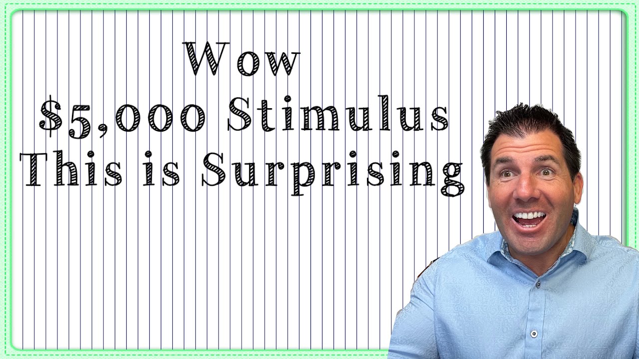The $5,000 Stimulus Check Just Got More Surprising