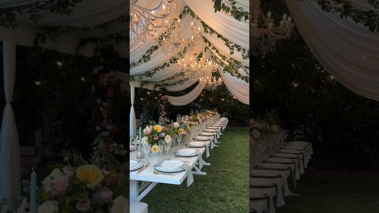 Engagement Dinner decor 