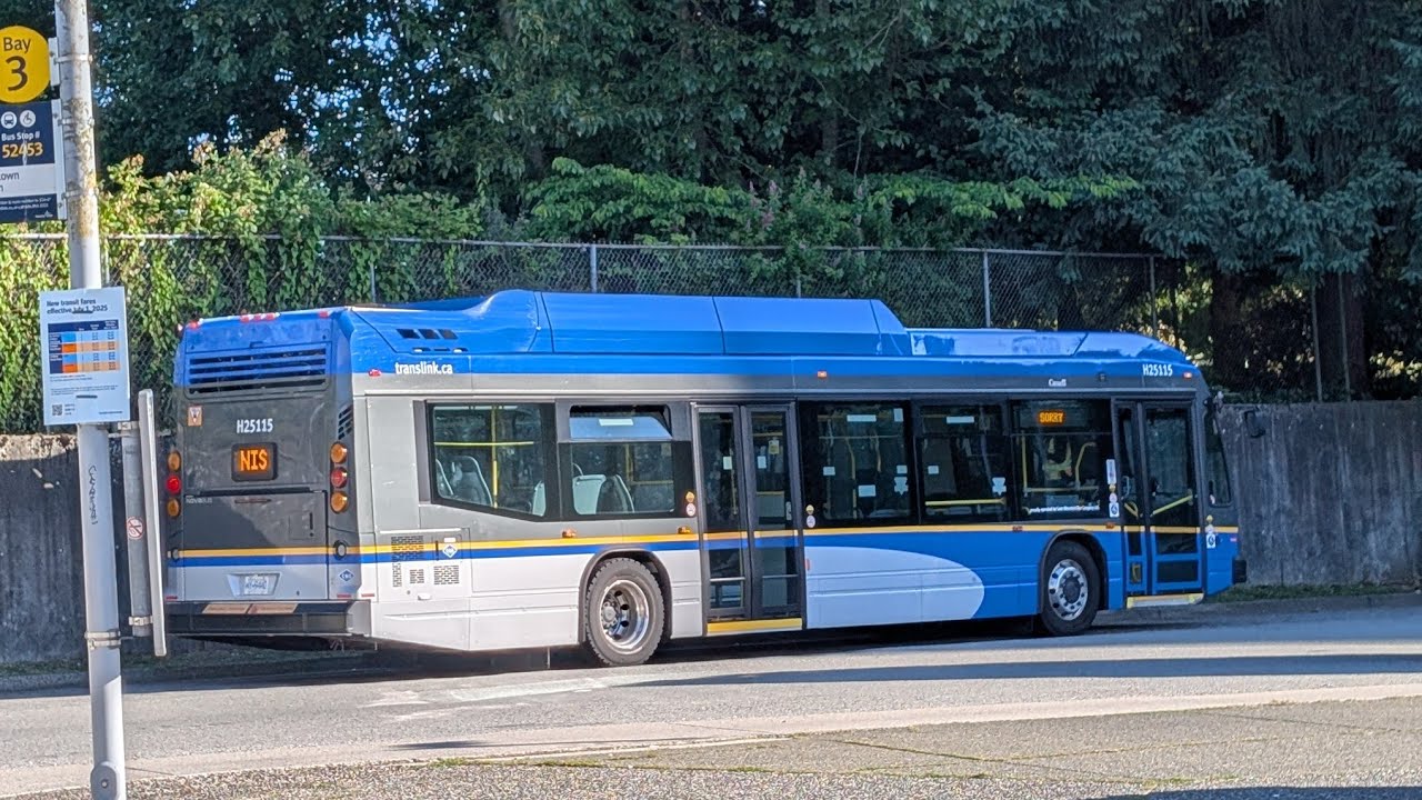 Translink CMBC 25115 on the 133 to Holdom station (AC on)