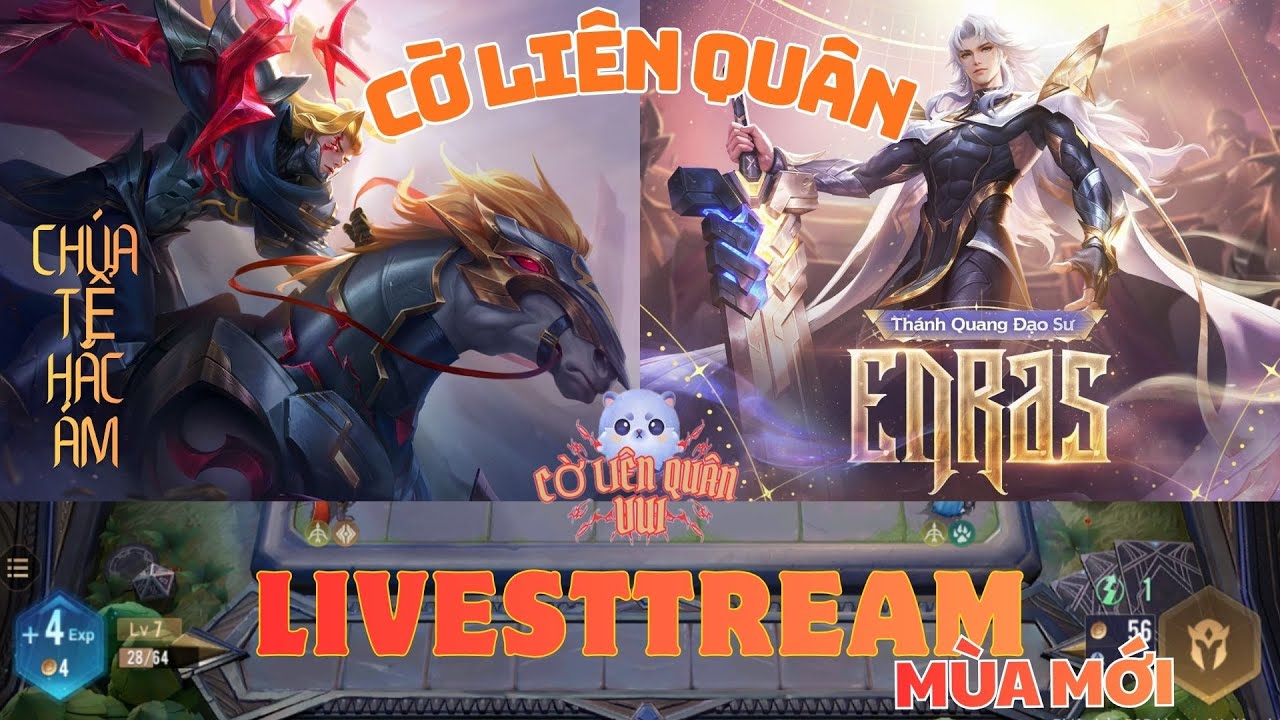 ❤️[KC2 - TA5] [LIVE ] [CỜ LIÊN QUÂN VUI] Leo rank Thách Đấu
