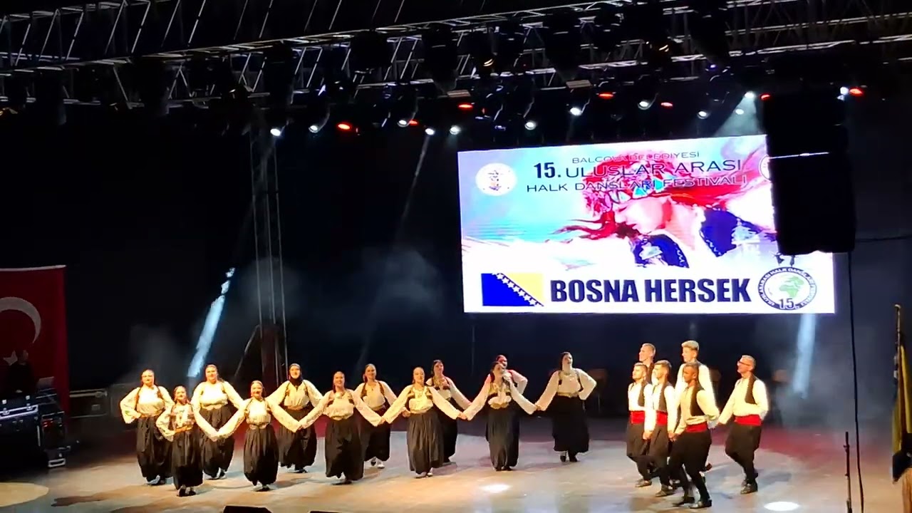 30 Ağustos Balçova Uluslararası Halk Dansları Festivali Bosna Hersek