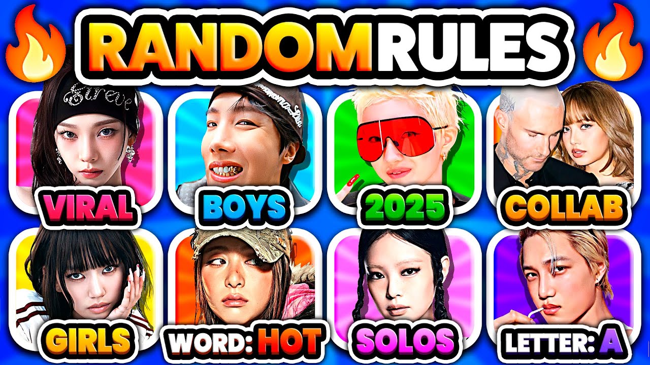 Save ONE Song: RANDOM Rules 🔥 Save your Favorites | KPOP GAME 2025