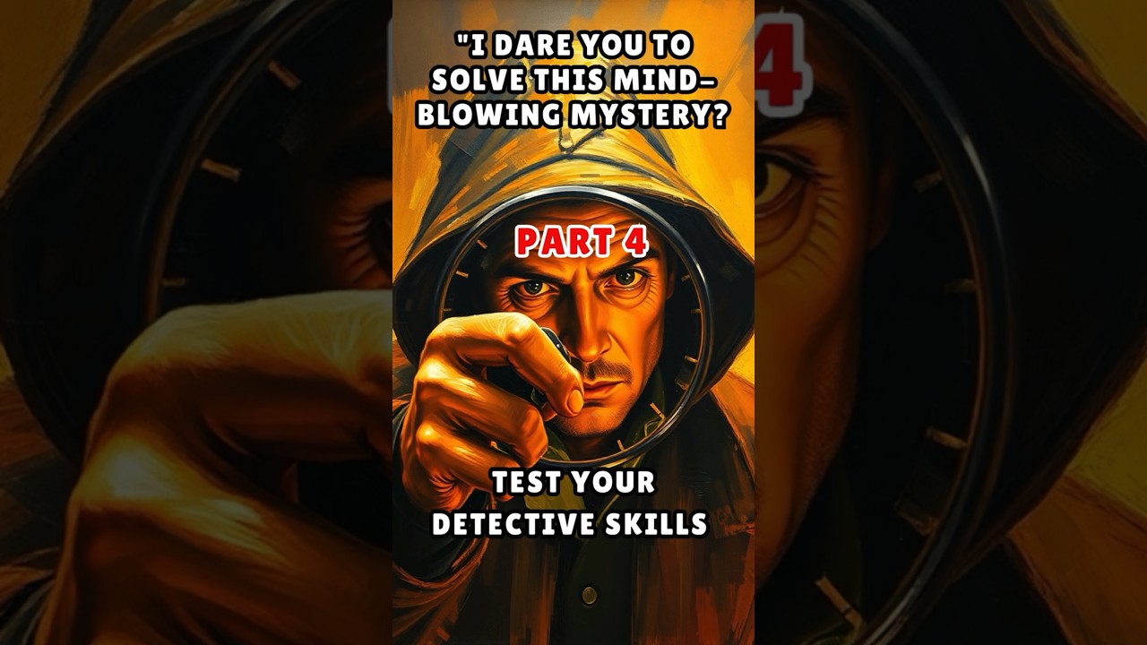 "Can You Solve This Mind-Blowing Mystery? | Test Your Detective Skills!"