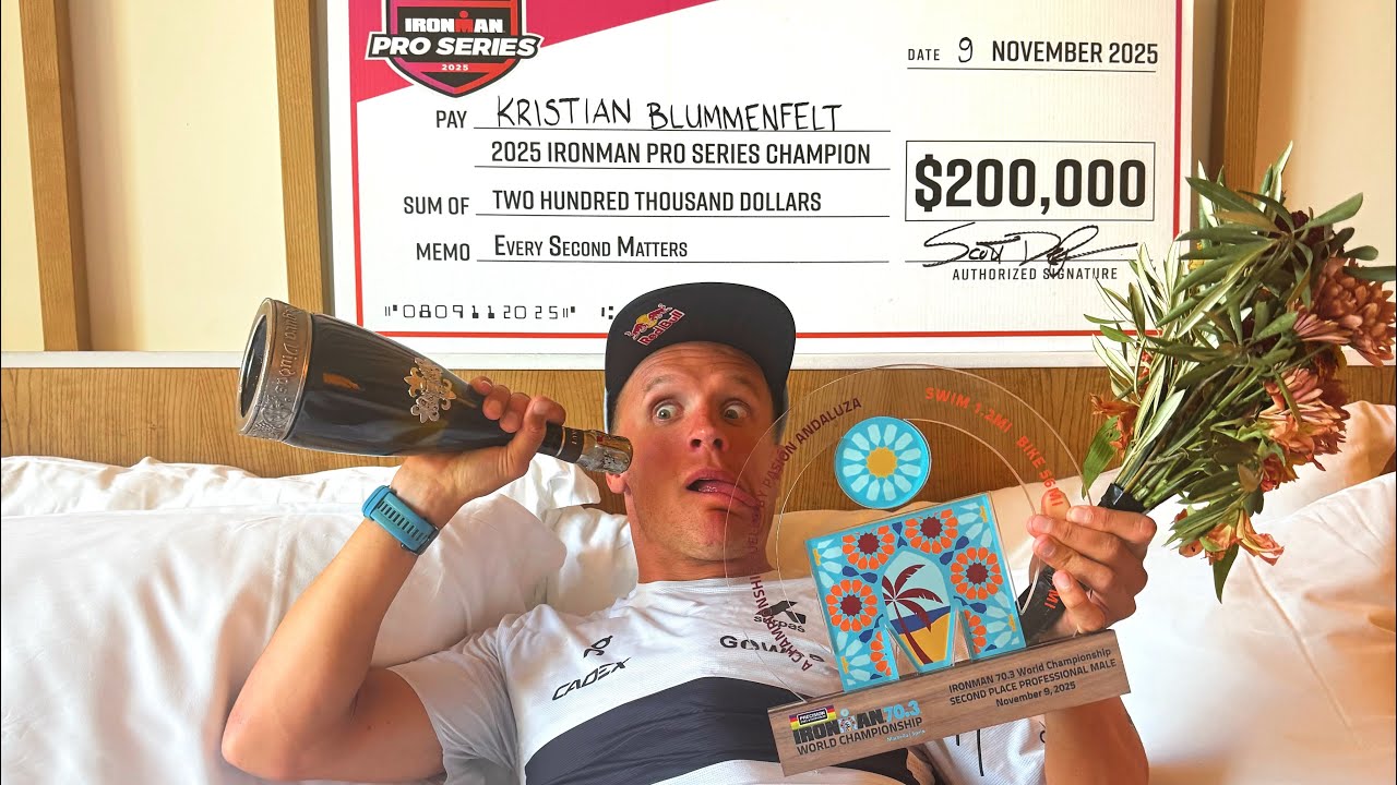 Победитель чемпионата мира Ironman 70.3 🥈 и Pro Series